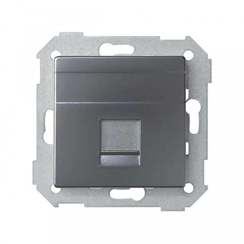 v&d univ. flach c/g Pulver für 1 RJ45 Simon 82 CONCEPT von Simon