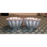 Vintage Jell-O Aluminium Mini Geriffelte Formen Dosen 3 "Lot Von 2 Oder 4 von SimonSellsIt