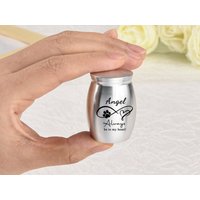 Custom Cremation Urn, Personalized Mini Funeral Ash Keeper, Engraved Memorial Human Urns, Pet Urns von SimoneDesignTimes