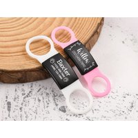 Silde On Dog Tags - Gifts Silent Tag Personalized For Dogs Custom Name Collar Engraved Id Silicone von SimoneDesignTimes