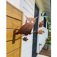 Garten Eule Meter Kunst von SimoneWilsonArt