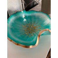 Epoxidharz/Resin Schale Schmuck Oder Teelicht von Simoneworkshop