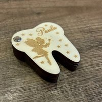 Zahndose/Zahnbox Box Für Milchzahn Personalisierbar Gravur Zahnfee Wunsch Zahndose/Zahnbox Box Für Milchzahn Personalisierbar Gravur Zahnfee Wunsch von Simoneys