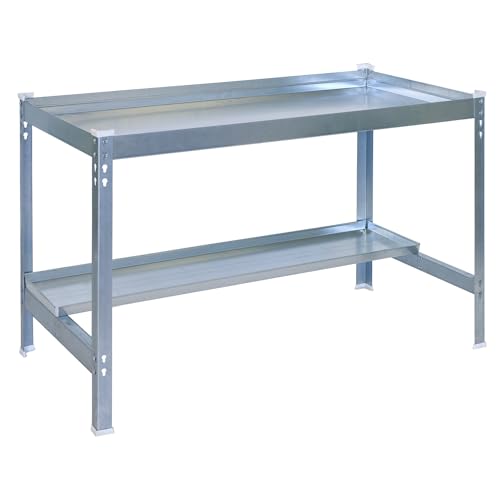 Anzuchttisch DESK Galva/Galva Simonrack 840 x 1500 x 700 mm, 600 kg Tragkraft pro Regal von Simonrack