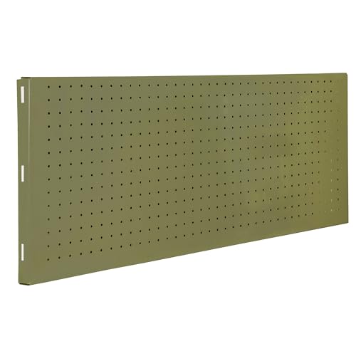 SimonRack Werkzeugwand,150x40x3,5 cm, Metall-Lochwand, Halterungen, Montagematerial, Grau von Simonrack