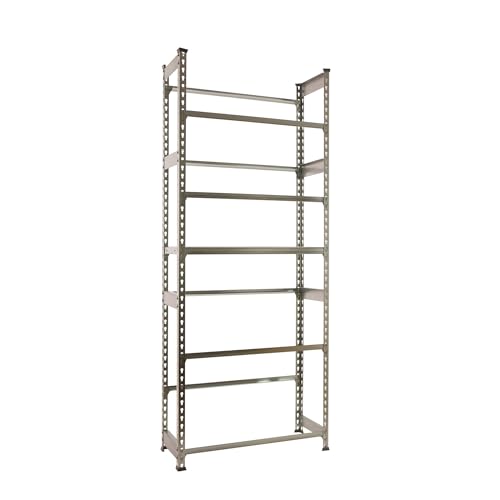 Simonrack Getränkekistenregal , 8 Kästen, Flaschenregal, Getränkekistenhalter, Kistenregal, Galvanisiert - Simonbottle von Simon Rack