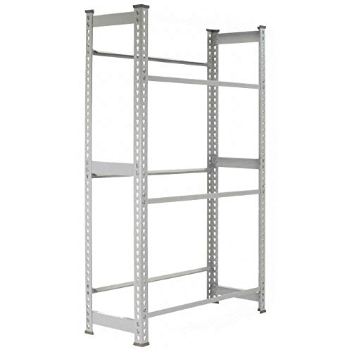 Simon Rack Set Simbottle - Metall-Flaschenregal, 3 Regalböden, 1800 x 800 x 300 mm, verzinkt, ideal für Gastronomie und Gewerbe. von Simonrack