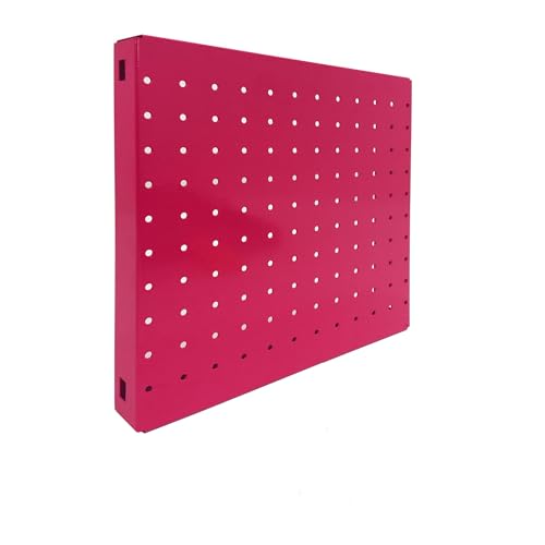 Simonrack Metallplatte, perforiert, 2 Ablagen, Rosa, 300 x 300 x 35 mm von Simonrack