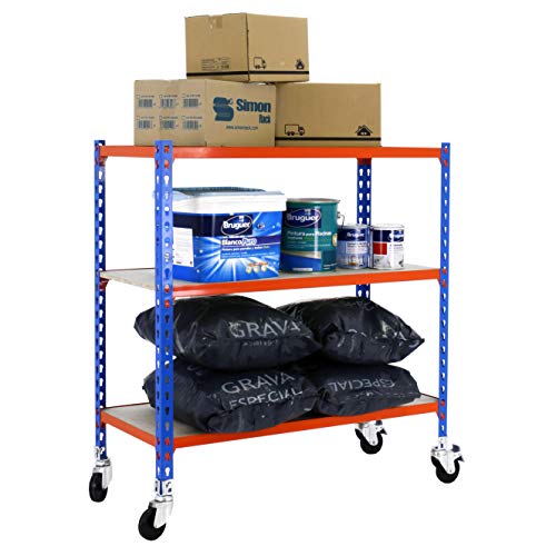 Simonrack Metallregal ohne Schrauben KIT MaderCLICK MOBILE SUPERPLUS 3/500 900 AZ/NA/MA Simonrack Metallregal ohne Schrauben KIT MaderCLICK MOBILE SUPERPLUS 3/500 900 AZ/NA/MA von Simon Rack