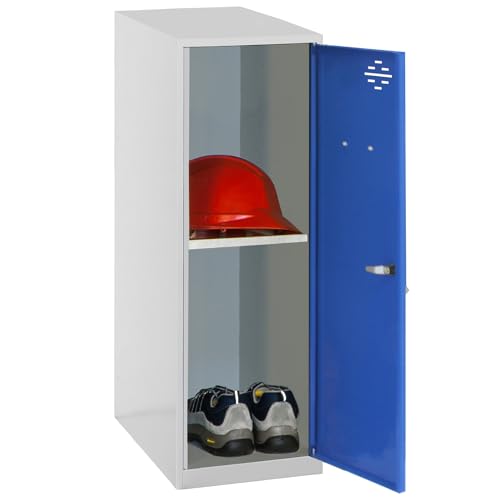 Simonrack Schließfach, Metall, grau/blau, 915x400x500 von Simonrack