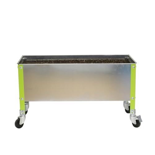 URBAN SIMONGARDEN URBAN mit Rollen 900 x 400 GRÜN/GALVA von Simon Rack