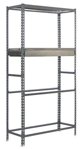 simonrack simongarage Box Plus 4/400-Set Regal dunkelgrau von Simonrack