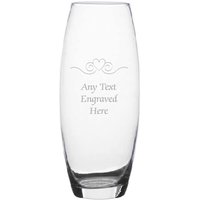 Personalisierte Gravierte Herz-Scroll-Kugel-Glas-Vase Verschiedene Designs Und Größen Verfügbar Perfektes Geschenk Für Muttertag-Geburtstags-Hochzeit von SimonsGifts4u