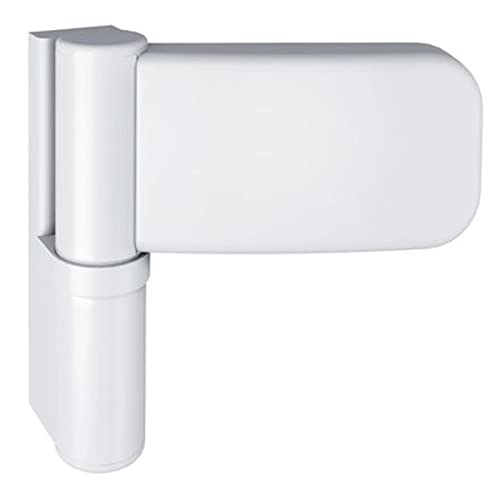 Simonswerk Haustürscharnier Siku 3d K3130 weiß, Modern, Lackiert, Legierter Stahl oder Edelstahl, weiß von Simonswerk