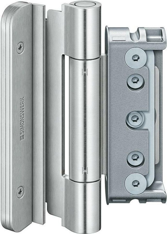 Simonswerk Türbeschlag SIMONSWERK Haustürband Baka Protect 4030 3D FD RAL 9016 Satz3Stück von Simonswerk