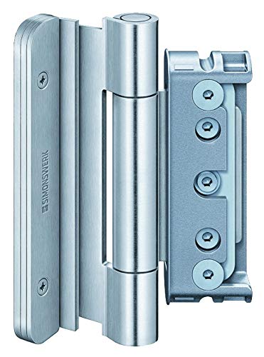 Simonswerk Modern Stahl Türband Baka Protect 4010 3D FD MSTS m.Stiftsich. 1 Satz= 3 Stk. Poliert silber Simonswerk Modern Stahl Türband Baka Protect 4010 3D FD MSTS m.Stiftsich. 1 Satz= 3 Stk. Poliert silber von Simonswerk
