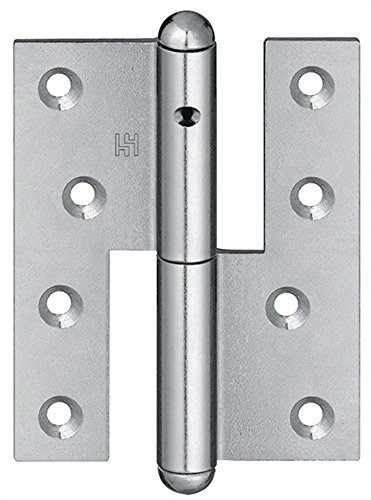 Türband Q1 DIN lim Band-L.140mm Oberfläche verzf.stumpf einschlagende Türen,10St. von Simonswerk