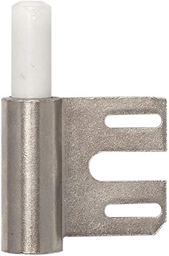 Türband-Rahmenteil V 8100 WF f. gefälzte Türen, Band ø 15 mm, Stahl vernickelt ; 50 Stück Türband-Rahmenteil V 8100 WF f. gefälzte Türen, Band ø 15 mm, Stahl vernickelt ; 50 Stück von Simonswerk