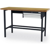 Simplaflex Arbeitstisch, BxH: 150 x 96 cm, Stahlblech - bunt von Simplaflex