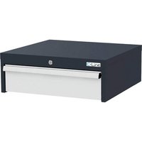 Simplaflex Hängeschrank, BxHxT: 60 x 23 x 57,5 cm - grau von Simplaflex