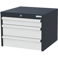 Simplaflex Hängeschrank, BxHxT: 60 x 48 x 57,5 cm - grau von Simplaflex