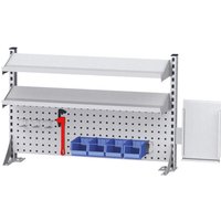 Simplaflex Lochwand, BxH: 100 x 65 cm, Stahlblech - grau von Simplaflex