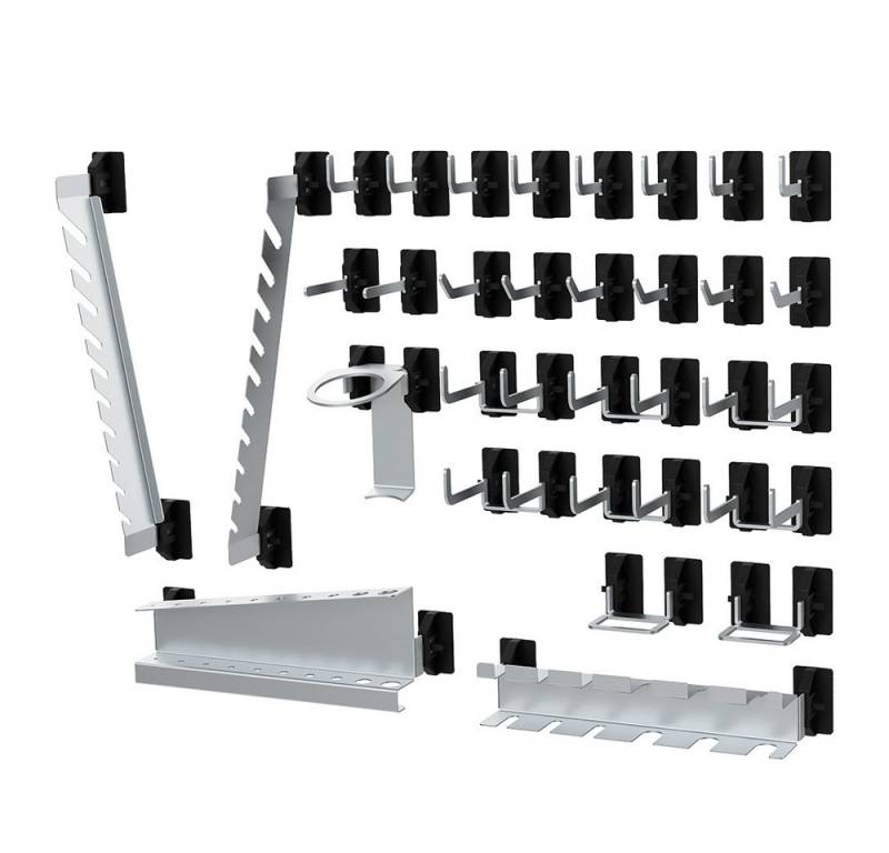Simplaflex Lochwand SimplaClip Hakensortiment, mit 28 Haken, (Set, 28-tlg) von Simplaflex