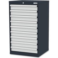 Simplaflex Schubladenschrank, BxHxT: 60 x 102 x 57,5 cm - grau von Simplaflex
