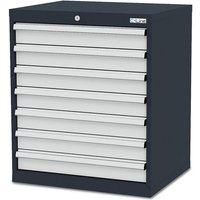 Simplaflex Schubladenschrank, BxHxT: 70 x 82 x 57,5 cm - grau von Simplaflex