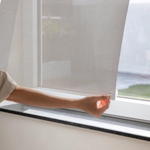 Simple Fix Sonnenschutz Fenster 150x180 cm, Sonnenschirm Innen, Dachfenster Verdunkelung ohne Bohren, Sonnenschutz mit Saugnäpfe Simple Fix Sonnenschutz Fenster 150x180 cm, Sonnenschirm Innen, Dachfenster Verdunkelung ohne Bohren, Sonnenschutz mit Saugnäpfe von Simple Fix