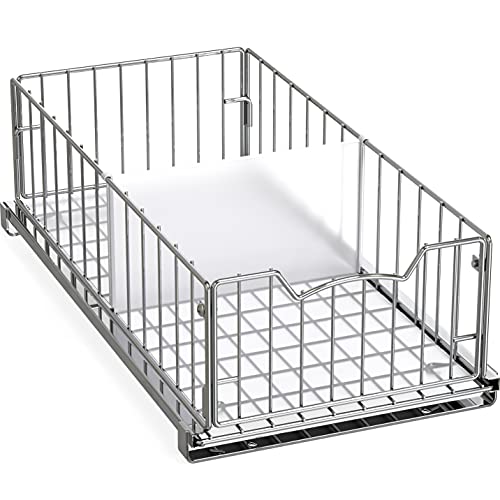Simple Houseware Ausziehbarer Schrank-Schiebekorb von Simple Houseware