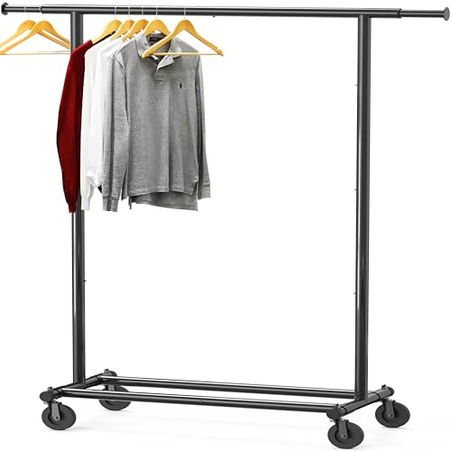 Simple Houseware Robuster Kleiderständer, Schwarz von Simple Houseware