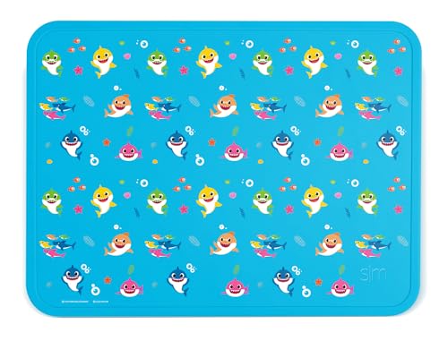 Simple Modern Baby Shark Silikon Tischset für Baby, Kleinkinder, Kinder | rutschfeste Baby Eating Table Food Mat für Restaurants und Esstisch | Piper Collection | Baby Shark Friends Simple Modern Baby Shark Silikon Tischset für Baby, Kleinkinder, Kinder | rutschfeste Baby Eating Table Food Mat für Restaurants und Esstisch | Piper Collection | Baby Shark Friends von Simple Modern