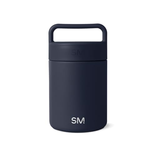 Simple Modern Thermobehälter für Essen | Warmhaltebehälter Edelstahl | Provision | 350ml | Deep Ocean von Simple Modern