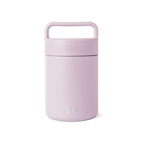 Simple Modern Thermobehälter für Essen | Warmhaltebehälter Edelstahl | Provision | 350ml | Lavender Mist von Simple Modern