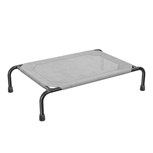 Simple Trending Erhöhtes Hundebett, wasserdicht, für kleine Haustiere, atmungsaktiv, kühlend, erhöhtes Haustierbett für kleine Hunde, Rassen, Belastung 90 kg, 92,7 x 57,1 cm, Grau Simple Trending Erhöhtes Hundebett, wasserdicht, für kleine Haustiere, atmungsaktiv, kühlend, erhöhtes Haustierbett für kleine Hunde, Rassen, Belastung 90 kg, 92,7 x 57,1 cm, Grau von Simple Trending