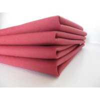 stoffserviette - Ziegelrot 100% Baumwolle von SimpleBlue