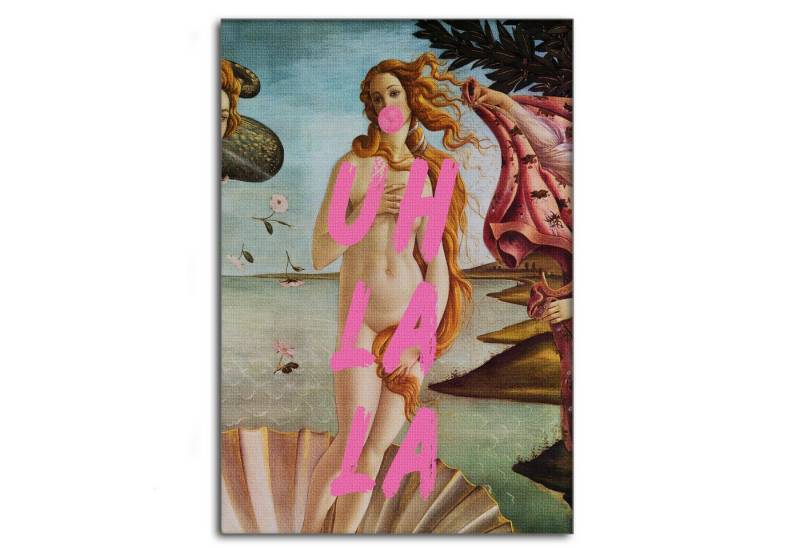 SimpleCanvas Wandbild Uh la la - Leinwandbild Quotes, Wandbild Vintage, Moderne Sprüche, Altmodisch SimpleCanvas Wandbild Uh la la - Leinwandbild Quotes, Wandbild Vintage, Moderne Sprüche, Altmodisch von SimpleCanvas