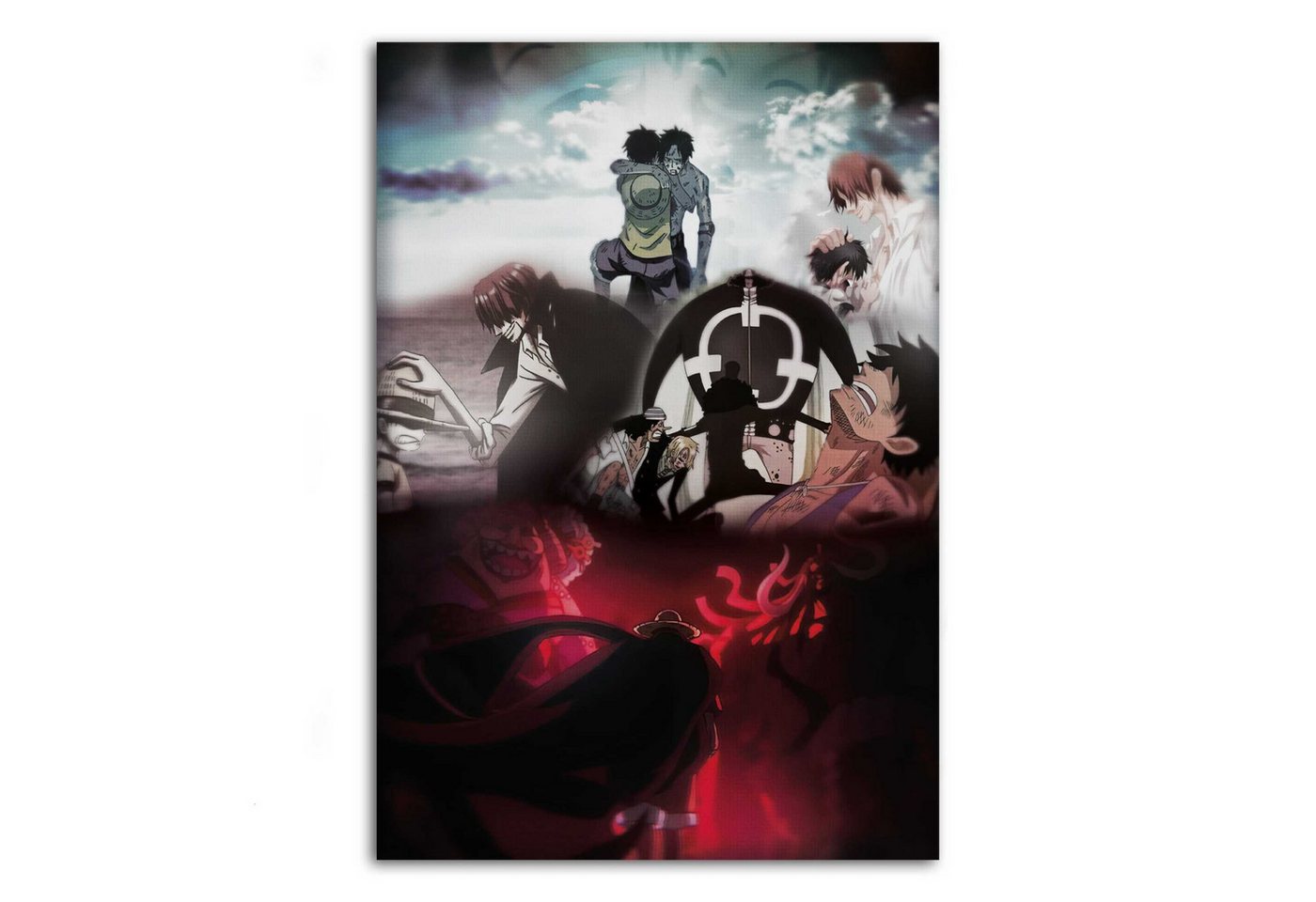 SimpleCanvas Wandbild Luffy's Life x SHADOW030 - Anime Leinwandbild, Wandbild One Piece, Luffy's leben SimpleCanvas Wandbild Luffy's Life x SHADOW030 - Anime Leinwandbild, Wandbild One Piece, Luffy's leben von SimpleCanvas