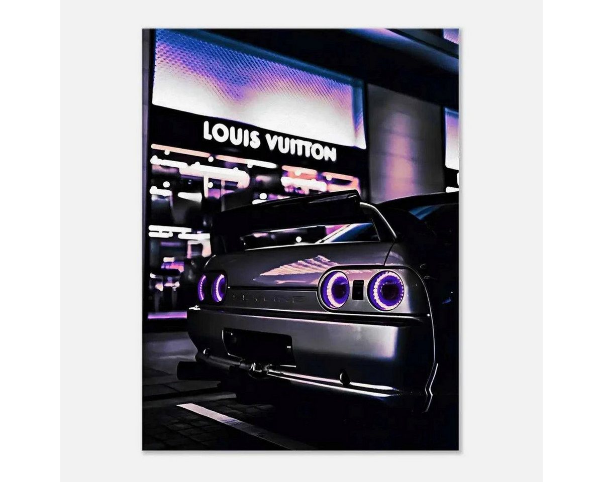 SimpleCanvas Wandbild Nissan Skyline - Auto Leinwandbild, Wandbild Skyline, Sportwagen, Auto Wallpaper SimpleCanvas Wandbild Nissan Skyline - Auto Leinwandbild, Wandbild Skyline, Sportwagen, Auto Wallpaper von SimpleCanvas