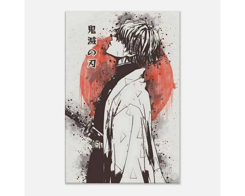 SimpleCanvas Wandbild Zenitsu Vintage - Demon Slayer - Anime Leinwandbild, Wandbild Demon Slayer, Zenitsu Altmodisch SimpleCanvas Wandbild Zenitsu Vintage - Demon Slayer - Anime Leinwandbild, Wandbild Demon Slayer, Zenitsu Altmodisch von SimpleCanvas