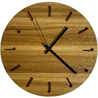 Eichenholz Wanduhr, Wanddekor, Wohnkultur, Design Wanduhr von SimpleConceptShop