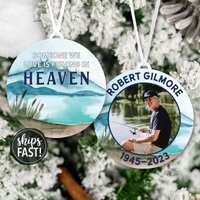 Angeln Im Himmel Erinnerungsfoto Ornament | Erinnerungs-Ornament Custom Passed Away in Memory Bild Angeln Im Himmel Erinnerungsfoto Ornament | Erinnerungs-Ornament Custom Passed Away in Memory Bild von SimpleSentimental