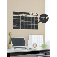Kreidetafel 2025 Wandkalender - Kleine Vinyl Wandaufkleber Kalender Von Simple Shapes von SimpleShapes