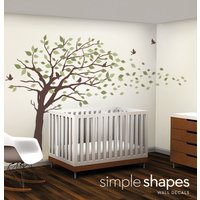 Vinyl Wall Art Aufkleber - Blätterbaum Large von SimpleShapes