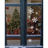 Winter Schneeflocken Klein - Urlaub Vinyl Wall Decal Sticker von SimpleShapes