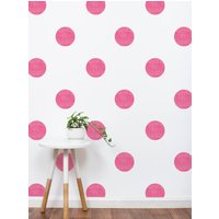 strukturierter Punkte Wandaufkleber, 6-Zoll-Polka Dots Wandaufkleber - Schälen Und Aufkleben Wandsticker Raumdekor von SimpleShapes
