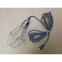 Einfache Vintage-Stil Messing Fassung Sockel W 12 Ft/Braun 2-Draht-Runde Schnur & Stecker, Edison Glühbirne, Metalldraht Cage, Frei Uns Versand Einfache Vintage-Stil Messing Fassung Sockel W 12 Ft/Braun 2-Draht-Runde Schnur & Stecker, Edison Glühbirne, Metalldraht Cage, Frei Uns Versand von SimpleVintageLightng