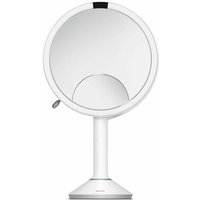 Simplehuman Kosmetikspiegel - Schminkspiegel mit LED Beleuchtung, Weiß ST3038 von Simplehuman