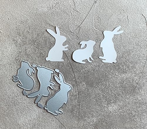 Stanzformen Stanzschablone Cutting Dies 3 Hasen Osterhase geeignet für Big Shot Stanzformen Stanzschablone Cutting Dies 3 Hasen Osterhase geeignet für Big Shot von Simplelettering